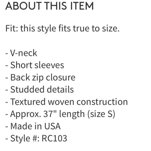 LAMade Selene Studded Dress in Quarry NWT - Picture 3 of 3